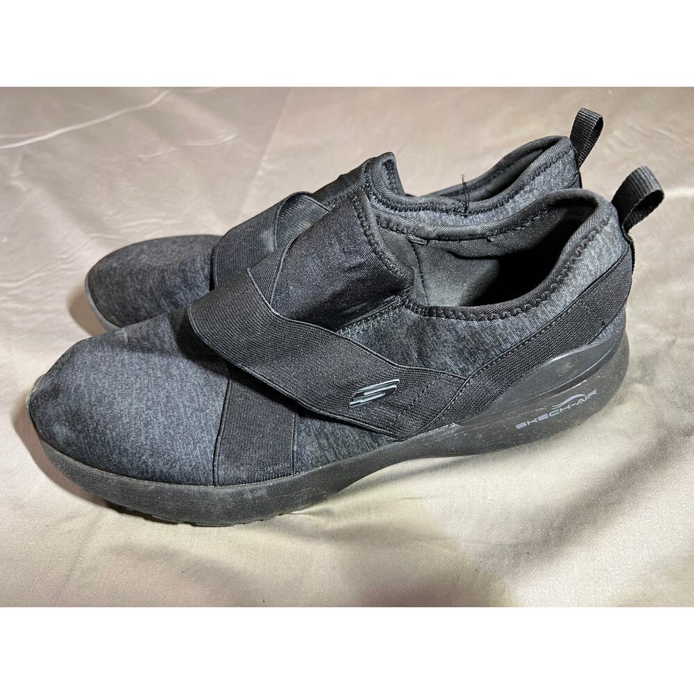 Skechers Women's Black Skech-Air Dynamight-Big Step Sneakers 11 - Picture 2 of 8